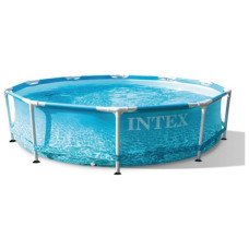 INTEX ΠΙΣΙΝΑ METAL FRAME BEACHSIDE 305x76cm 